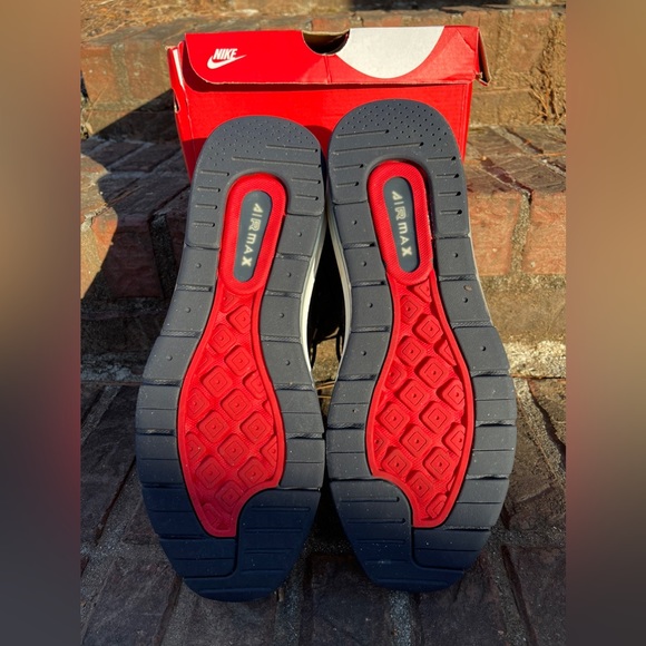 Nike Air Max Genome Obsidian/ University Red Size 14 - Picture 15 of 15